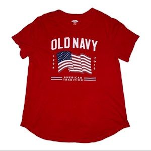 old navy american flag shirt